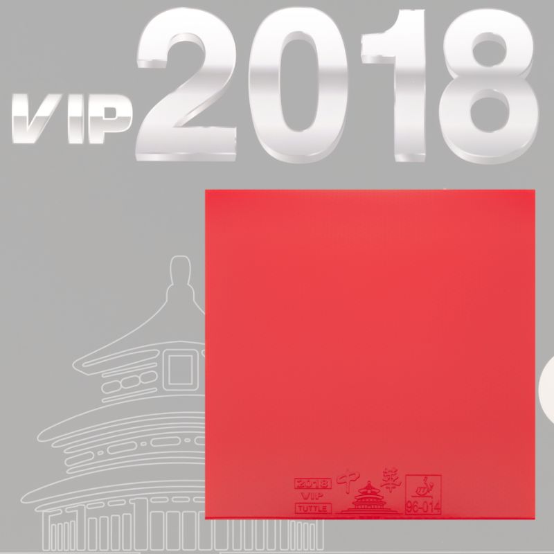 Table Tennis Drawing - TUTTLE VIP 2018 CINA Gomma da