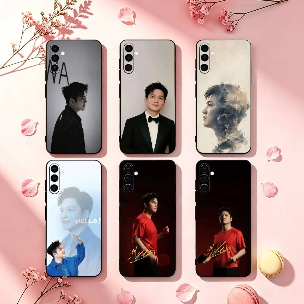 Table Tennis Cartoon - Fan Zhendong Custodia per telefono da