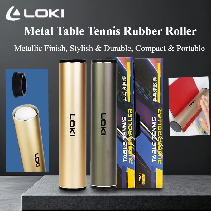 Table Tennis Hong Kong - Contenitore per Palline in Metallo LOKI,
