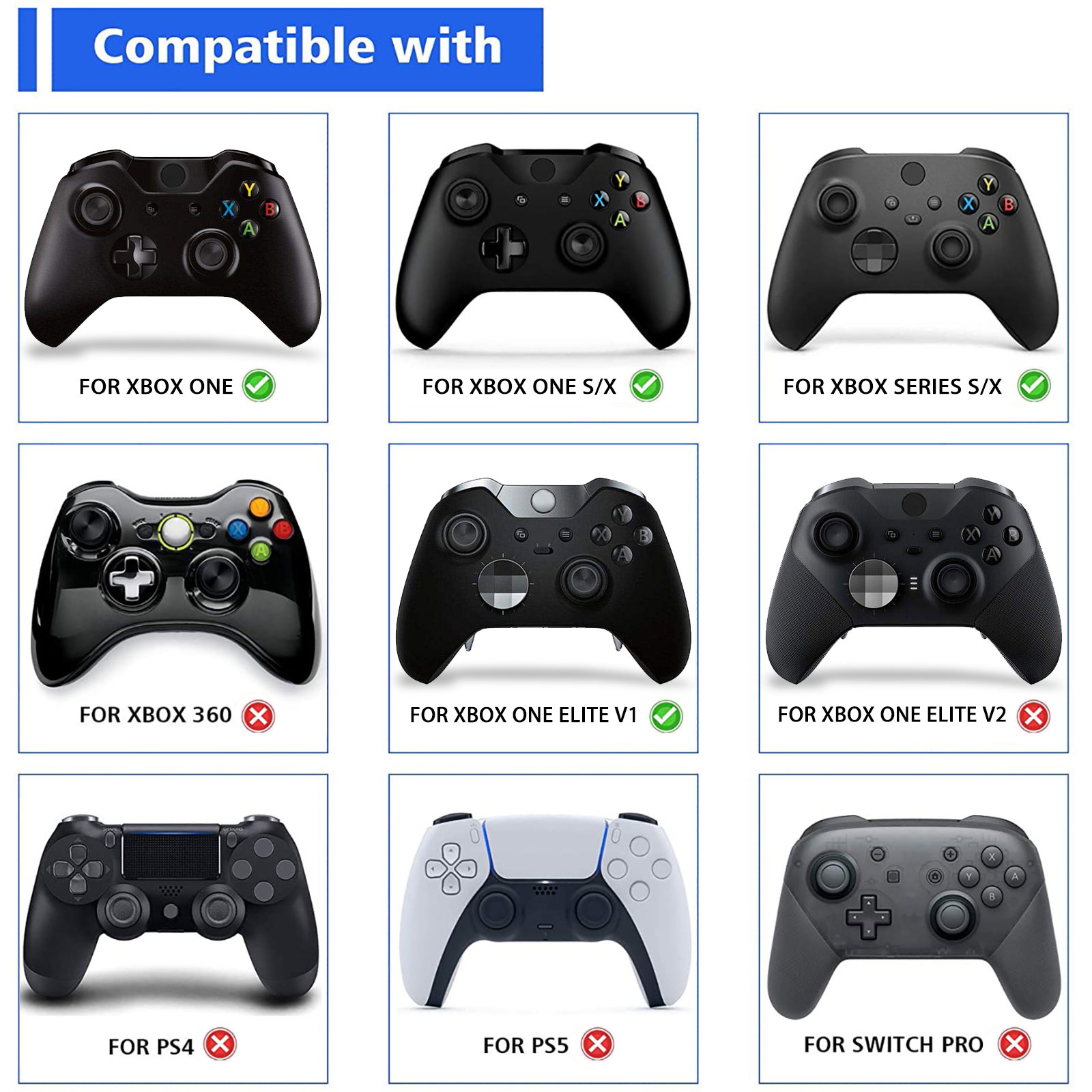 eXtremeRate Thumbsticks in met - Table Tennis Xbox recensione e prezzo