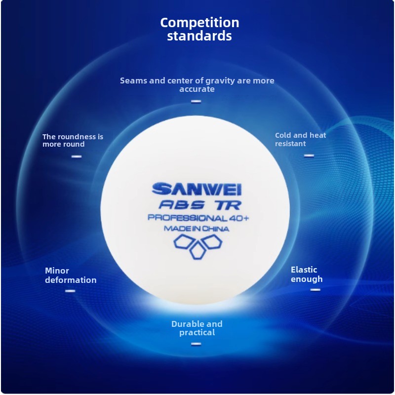 100 Palline da Ping Pong Sanwe - Table Tennis Logo recensione e prezzo