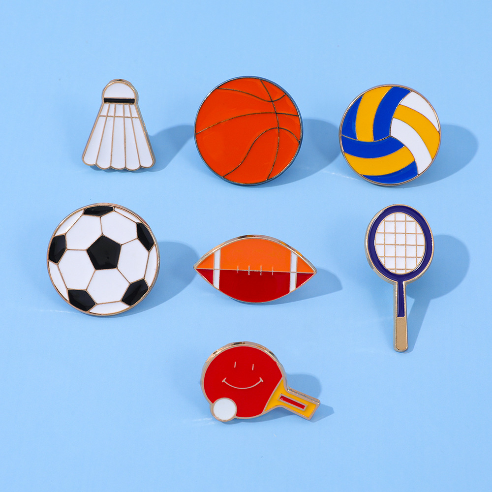Set di 1 Spilla in Lega a Form - Table Tennis Cartoon recensione e prezzo