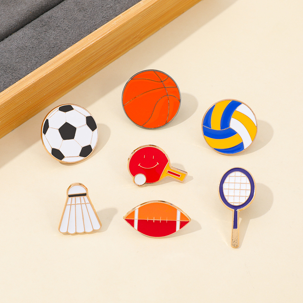 Set di 1 Spilla in Lega a Form - Table Tennis Cartoon recensione e prezzo